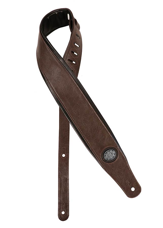 Gaucho Padded Series guitar strap GST-310-DBR