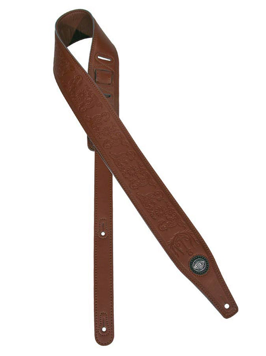 Gaucho GST-641-BR Gaucho Buffalo Series guitar strap