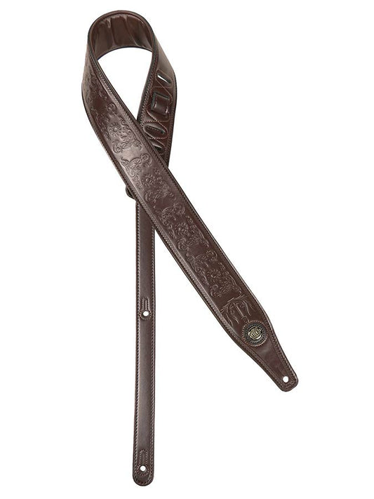 Gaucho GST-641-DBR Gaucho Buffalo Series guitar strap