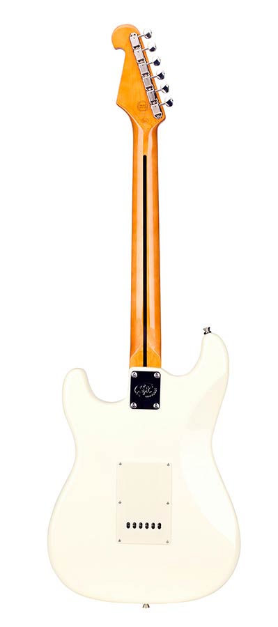 SX SST62-VWH electric guitar 62 vintage white