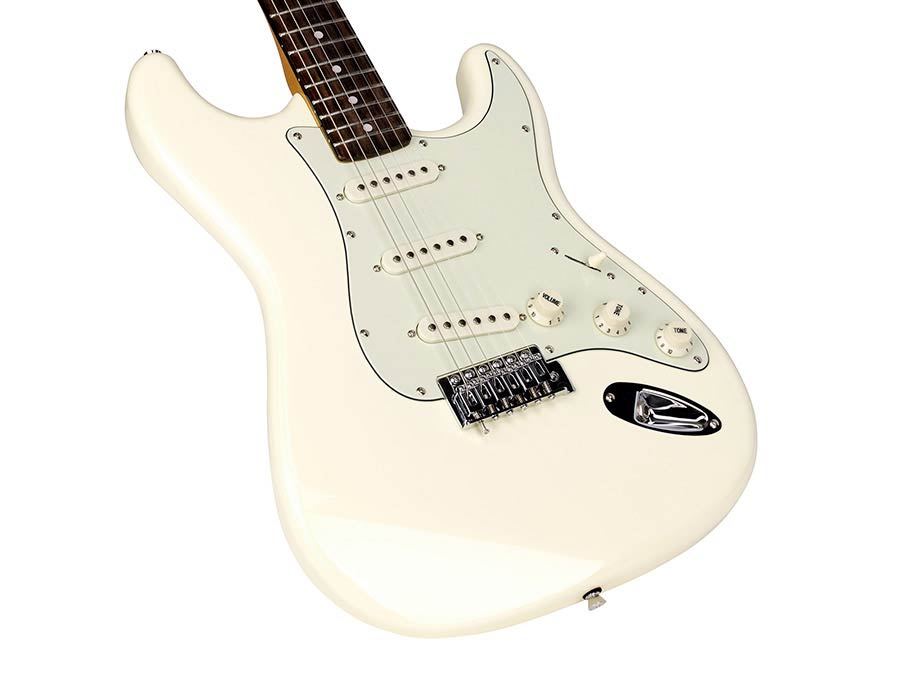 SX SST62-VWH electric guitar 62 vintage white