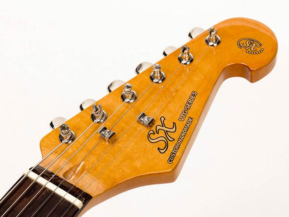SX SST62-VWH electric guitar 62 vintage white