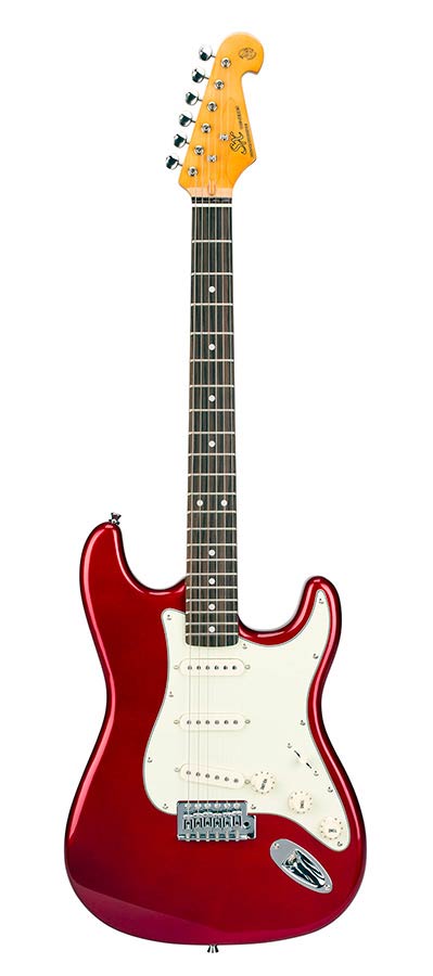 SX SST62-CAR electric guitar 62 Candy Apple Red