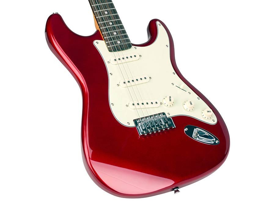 SX SST62-CAR electric guitar 62 Candy Apple Red