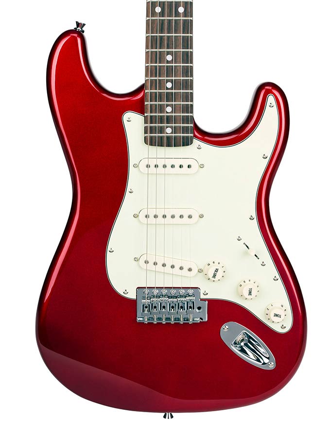 SX SST62-CAR electric guitar 62 Candy Apple Red