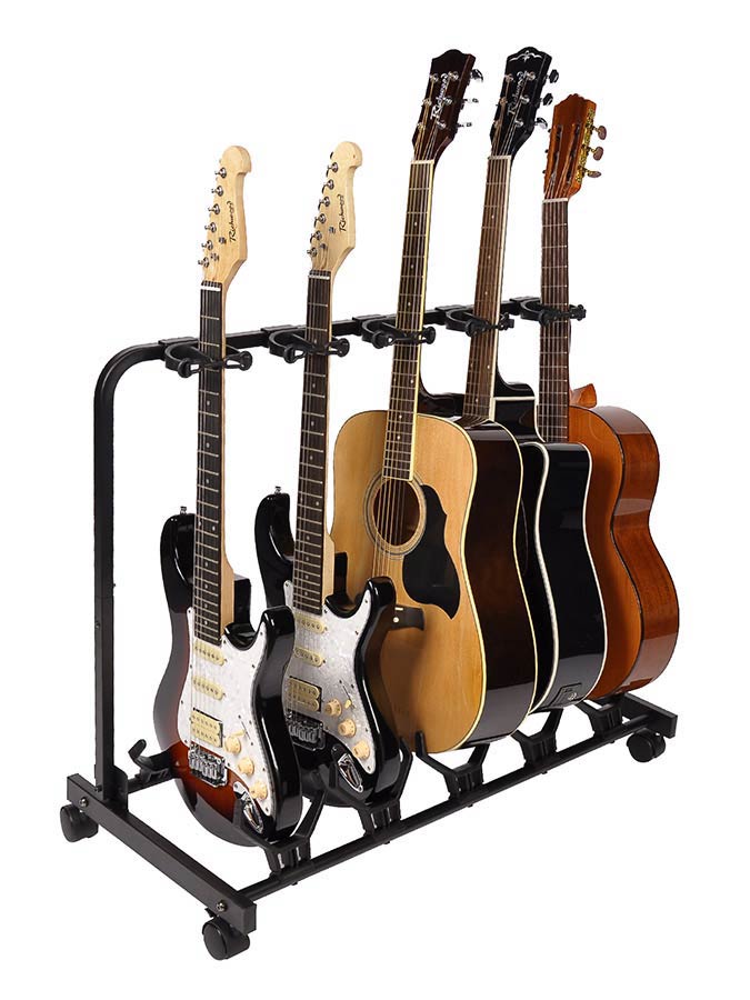 Boston GS-905 universal 5 guitar rack stand