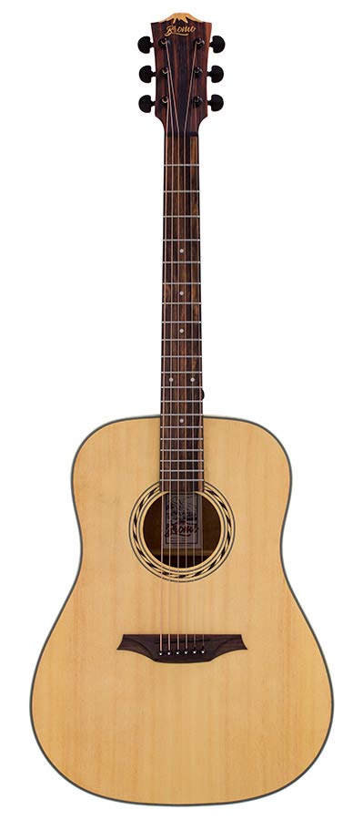 Bromo BAA1 Appalachian Series dreadnought guitar