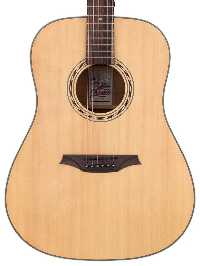 Bromo BAA1 Appalachian Series dreadnought guitar