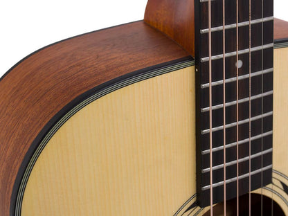 Bromo BAB1 Blanc Series dreadnought guitar