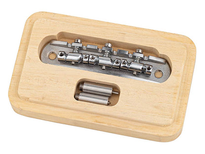 Halon JB-1133-22-A offset guitar bridge, imperial posts