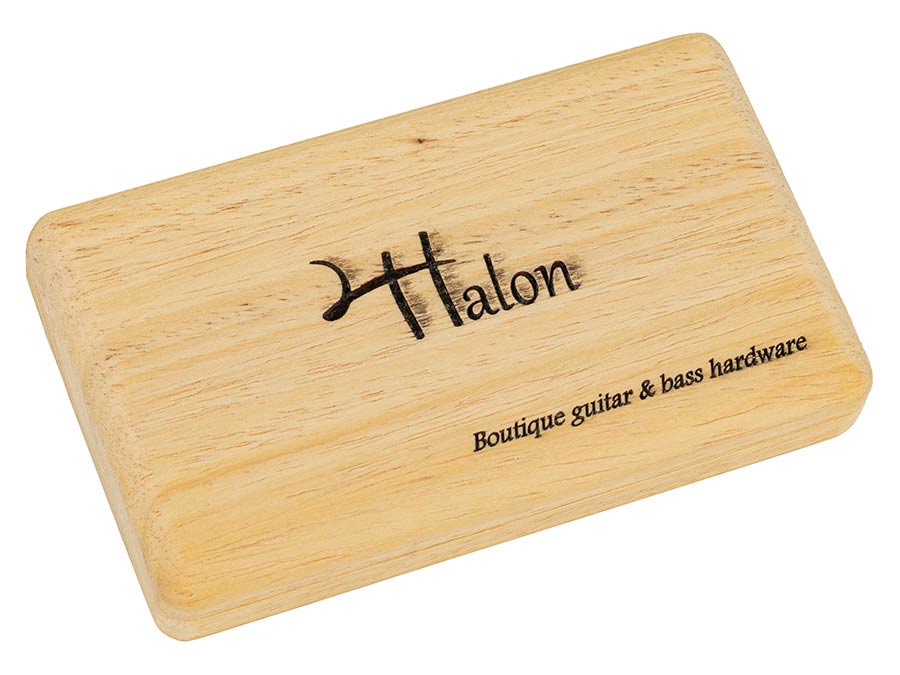 Halon JB-1133-22-A offset guitar bridge, imperial posts