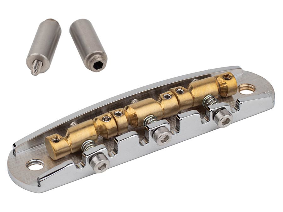 Post Halons Halon JB-3331-12-A Halon offset guitar bridge, imperial posts – Dirk Witte