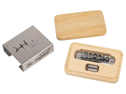 Halon JB-1133-22-M offset guitar bridge, metric posts