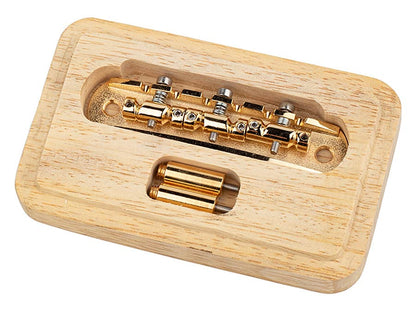 Halon JB-1144-11-A Halon offset guitar bridge, imperial posts