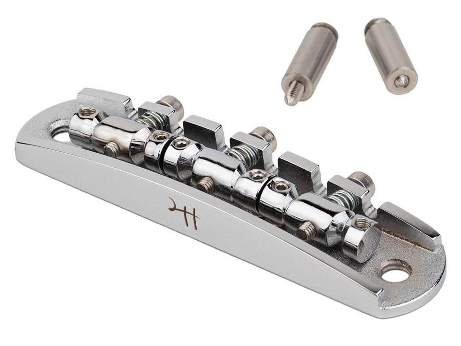 Halon JB-1133-11-R Halon offset guitar bridge, rocking posts
