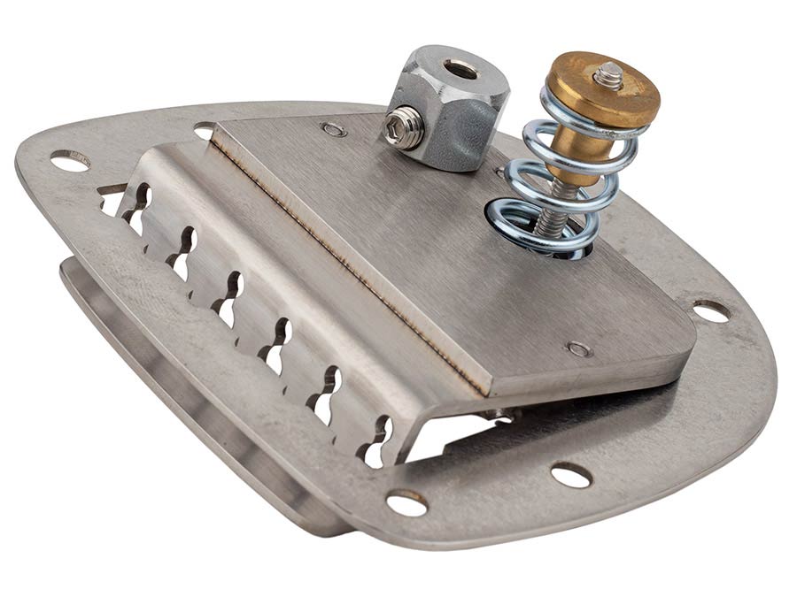 Halon JPV-2211-22C offset guitar patented vibrato, full stainless steel