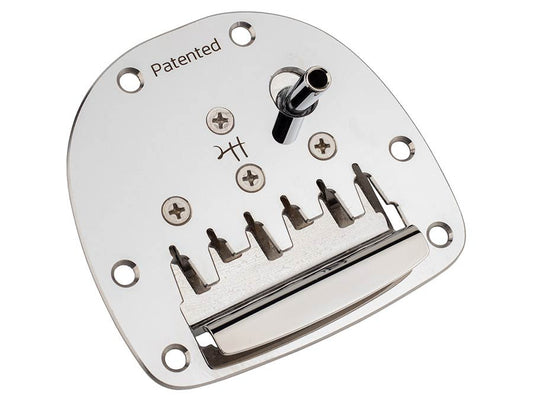 Halon JPV-2211-11C offset guitar patented vibrato, full stainless steel