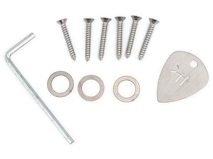 Halon JPV-2211-11C offset guitar patented vibrato, full stainless steel