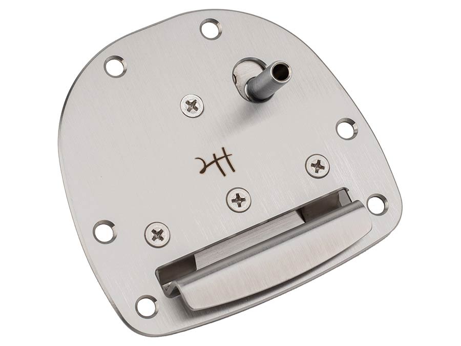 Halon JCV-2211-22C offset guitar classic vibrato, full stainless steel