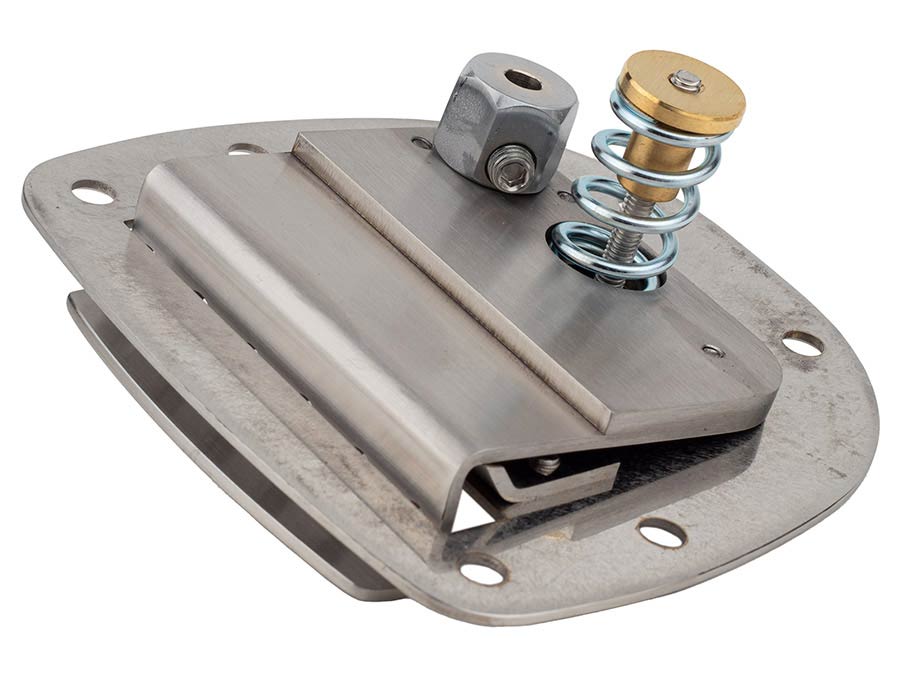 Halon JCV-2211-22C offset guitar classic vibrato, full stainless steel