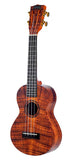 Mahalo MA2KA Mahalo Artist Elite Series concert ukelele flame koa