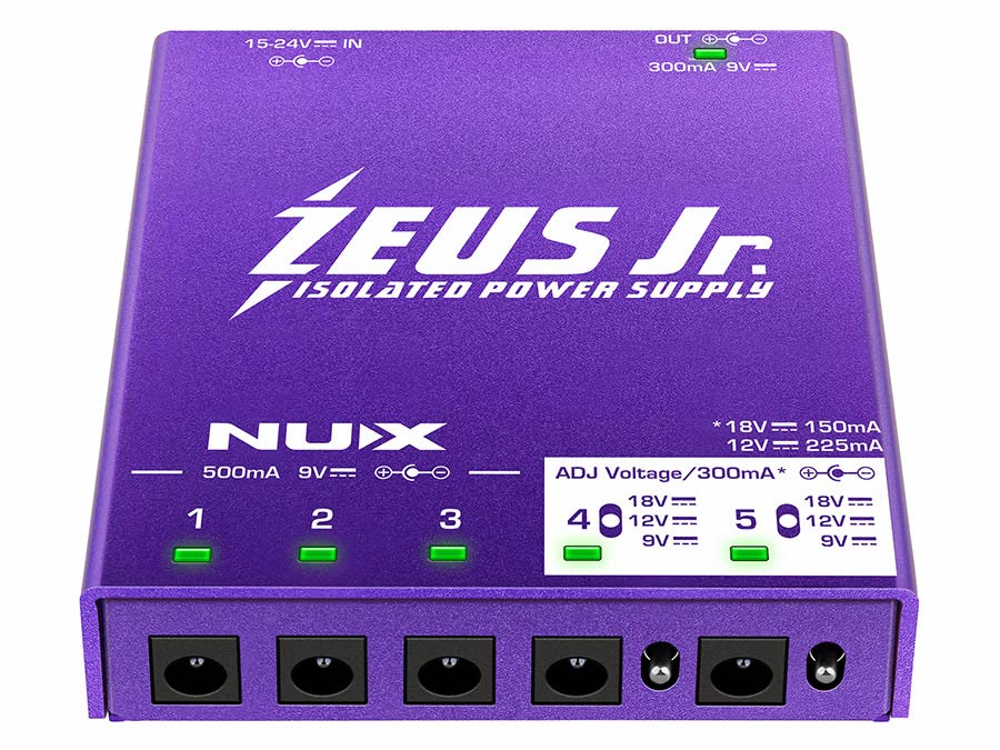 NUX Zeus-Junior universal all-isolated power supply