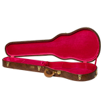 Gibson Lifton Historic "5-Latch" Brown/Pink Hardshell Case, Les Paul