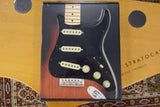 Fender Pre-Wired Strat Pickguard Custom Shop Texas Special SSS Black 11 Hole PG