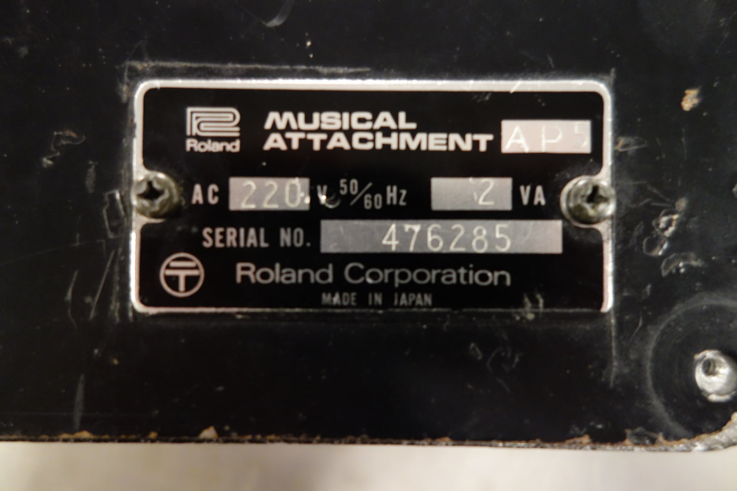 Roland AP5 Phase Five 220 volt EU Version