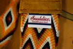 Souldier Dream Weaver - Orange, Black, & White - TAN ENDS