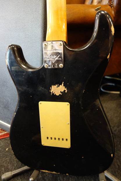 Fender Limited Edition Roasted "Big Head" Stratocaster Relic Aged Black