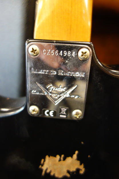 Fender Limited Edition Roasted "Big Head" Stratocaster Relic Aged Black