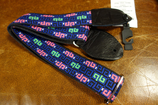 Souldier Guitar Strap LTD Blue Deco GS1221BK02BK