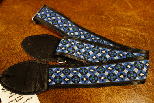 Souldier Guitar Strap LTD Blue Deco GS1278BK04BK
