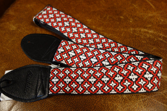 Souldier Guitar Strap LTD Red Deco GS1341BK02BK