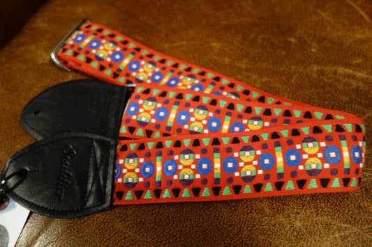 Souldier Guitar Strap LTD Red Deco GS1427RD02BK