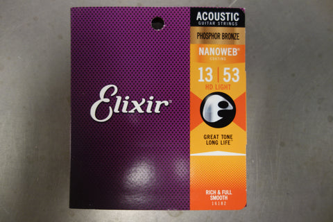 Elixir Acoustic Phosphor Bronze HD Light 13-17-25-32-42-53