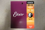 Elixir Acoustic Phosphor Bronze Custom Light 11-15-22-32-42-52