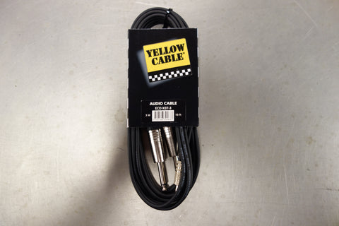 Yellow Cable K07M-3 Mini jack - 2x Jack 6,3mm