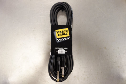 Yellow GP-66D Guitar Cable 6 meters