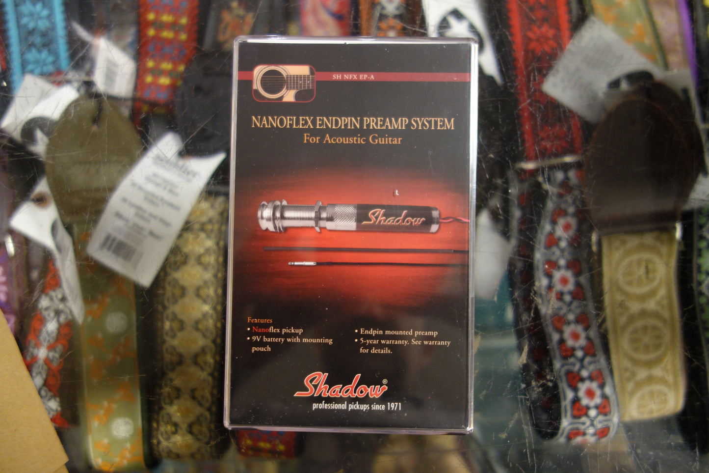 Shadow SH NFX EP-A endpin preamp for acoustic guitar