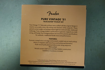 Fender Pure Vintage '51 Telecaster Pickup Set