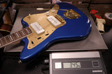 Squier 40th Anniversary Jazzmaster Gold Edition Lake Placid Blue (USED)