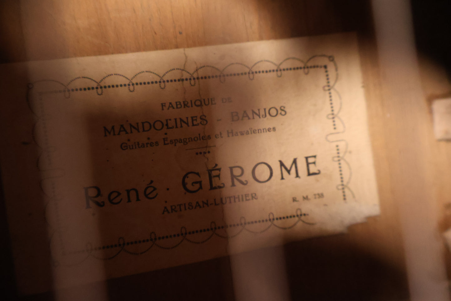 René Gérome Acoustic Classic Slide Guitar