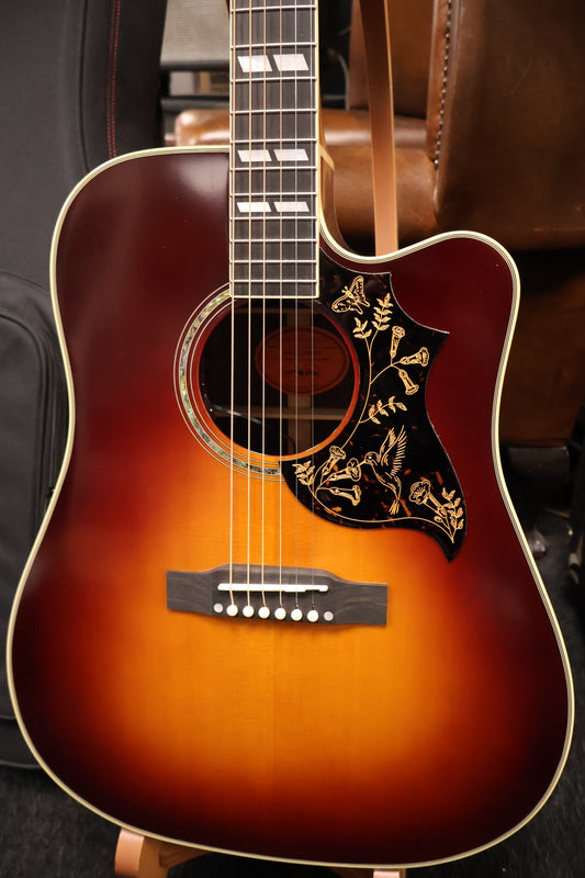 Epiphone Hummingbird Deluxe EC Autumn Burst
