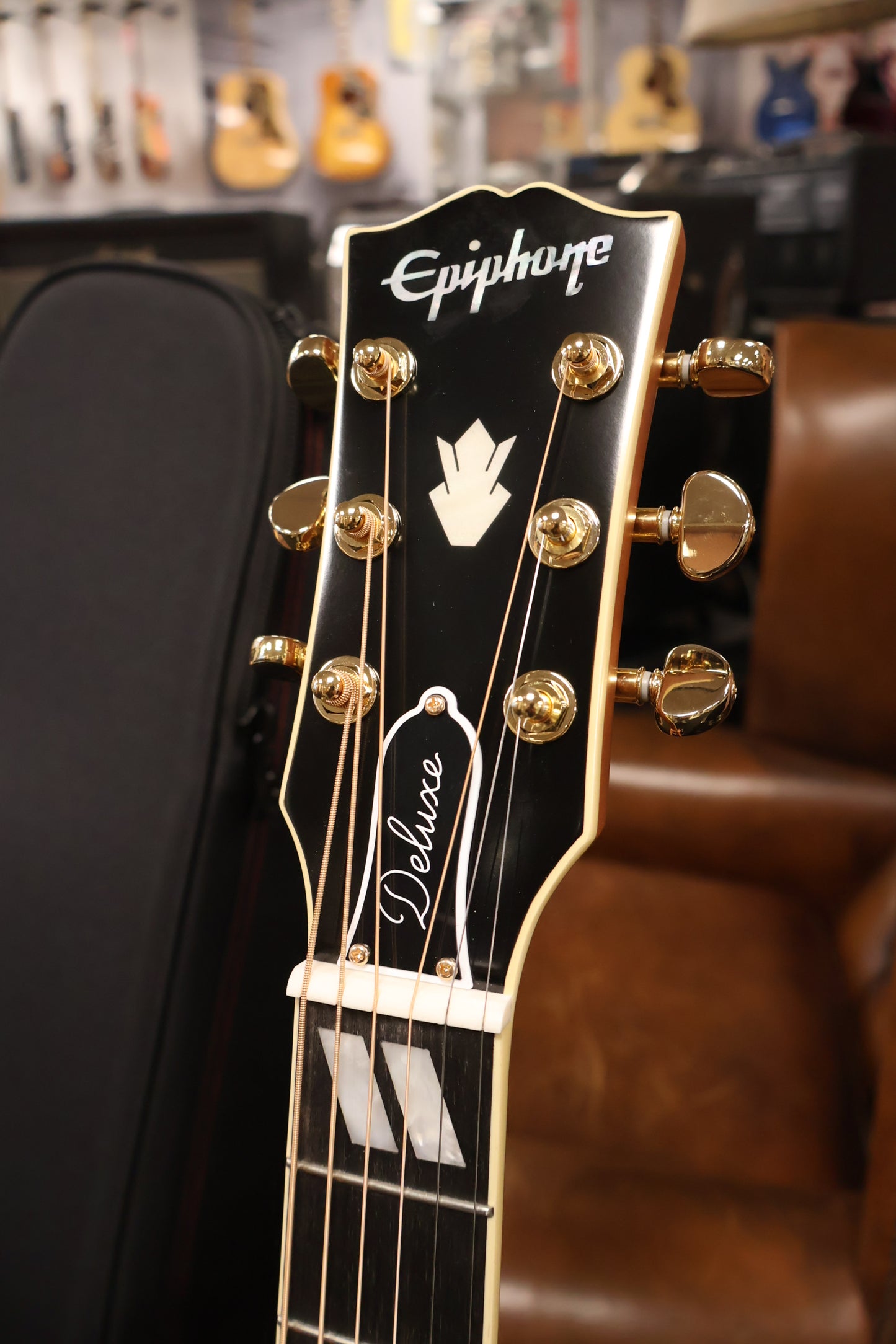 Epiphone Hummingbird Deluxe EC Autumn Burst