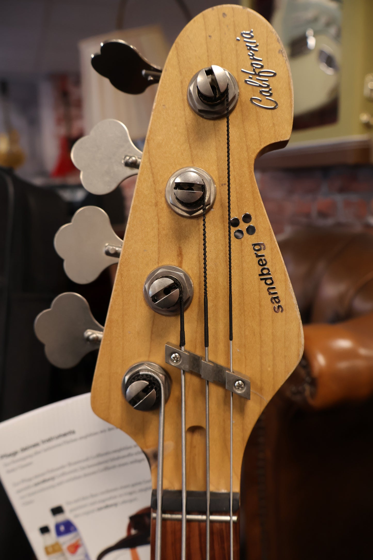 Sandberg California II Hardcore Aged Red Metallic