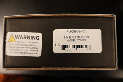 Gibson 60s Burstbucker Nickel cover