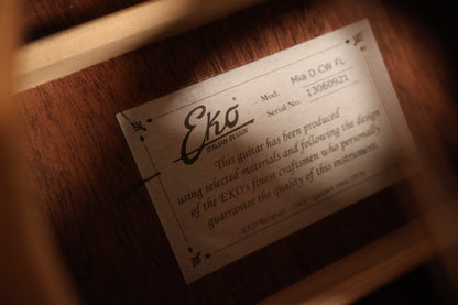 Eko Mia Dreadnought with Fishman Electronics (Used)