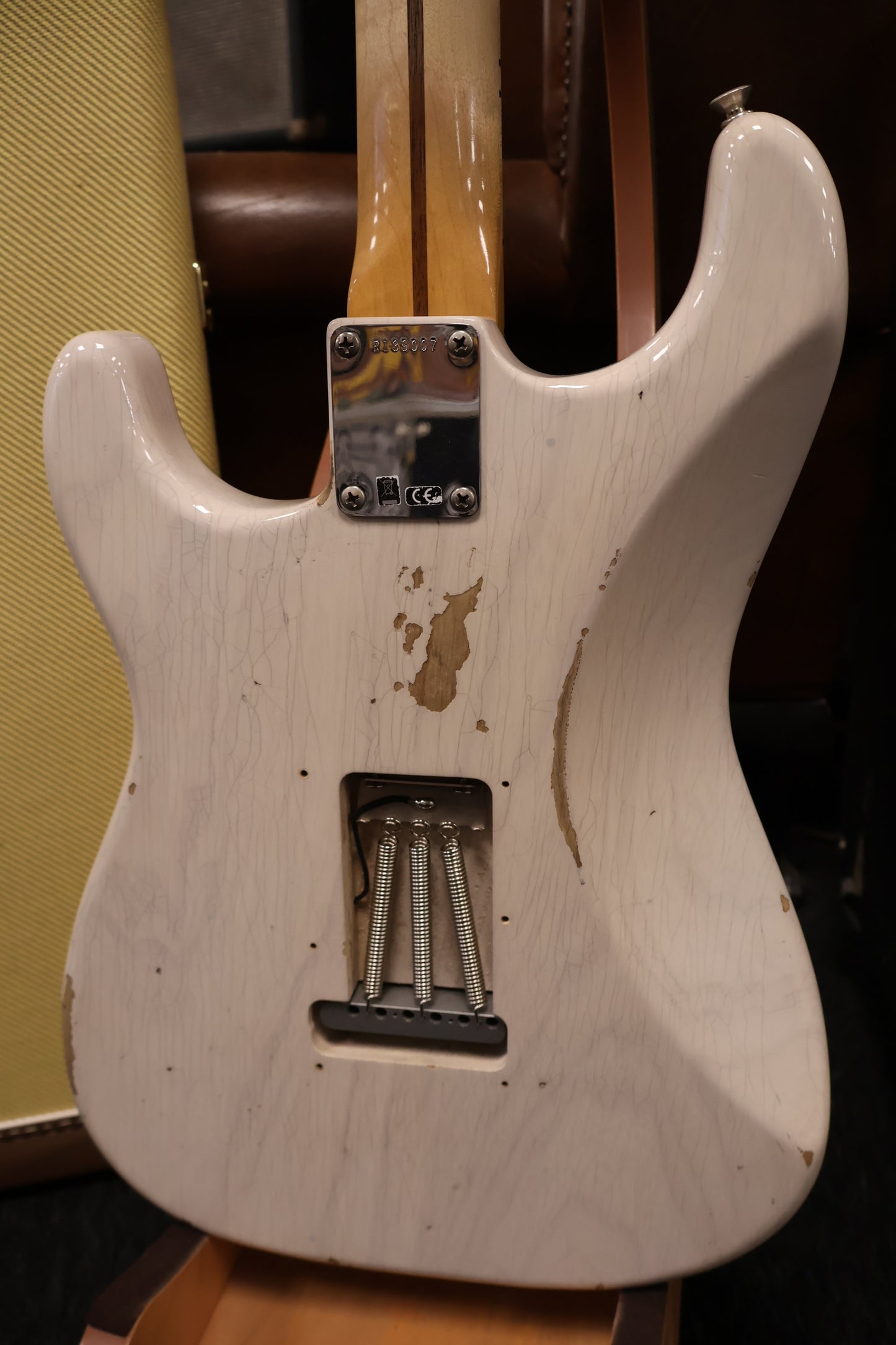 Fender '55 Relic Stratocaster White Blond 2024